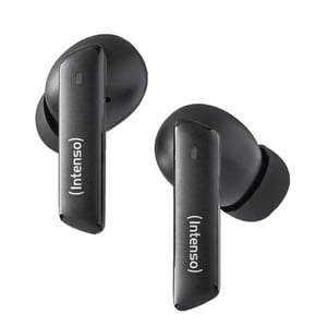Intenso T500HAE True Wireless Stereo (TWS) In-Ear Headset for Calls/Music/Sports/Everyday Use USB Type-C Bluetooth Black