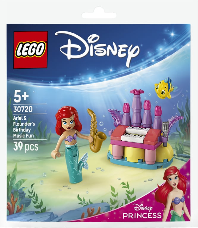 LEGO Disney Princess Urodzinowa potańcówka Arielki i Florka