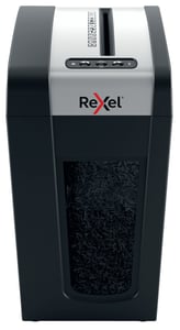 Rexel MC6-SL dokumentförstörare, mikroskärning, 55 dB, svart