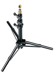 Manfrotto 156BLB Backlite Stand Black Stativ mit 3 Beinen, schwarz