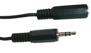 Schwaiger KHA4036 533 kabel audio 5 m 3.5mm Czarny
