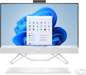 HP 27-cb1042nw AMD Ryzen™ 7 5800U 68,6 cm (27") 1920 x 1080 px All-in-One PC 16 GB DDR4-SDRAM 512 GB SSD Windows 11 Home Wi-Fi 5 (802.11ac) Biały