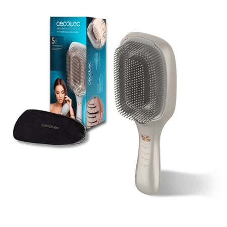 Cecotec HairCare Revitalize Champagne Dorosły Szeroka szczotka do włosów Szampański 1 szt.