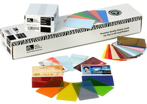 Zebra PVC Card, 30 mil