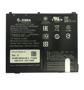 Zebra BTRY-ET5X-8IN5-01 replacement part / accessory for tablets Battery