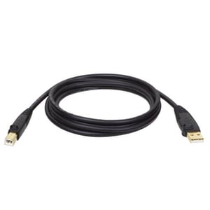 Tripp Lite U022-015 USB 2.0 Cable, 4.5 m, USB A to USB B, Black