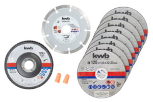 kwb Cutting Disc Starter Set Cutting Disc