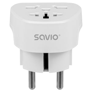 Savio AP-06 Netzteil/Wechselrichter, universell, 3750 W, weiß