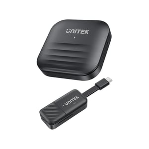 UNITEK V1184A01 AV-Verlängerungskabel AV-Sender und -Empfänger Schwarz