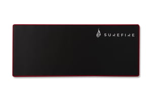 SureFire Silent Flight 680 Gaming Mouse Pad Black, Red