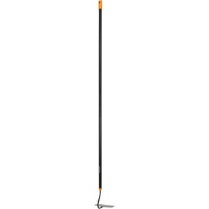 Fiskars 1016035 Hacke zum Schieben und Ziehen, Aluminium