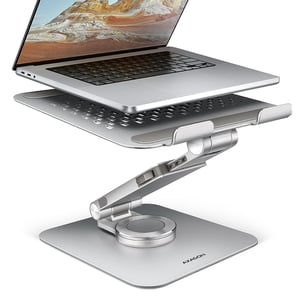 Axagon STND-LR Laptop-Ständer Halterung für Notebooks und Tablets Silber 43,9 cm (17,3")