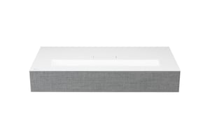 LG HU85LS Data Projector 2,700 ANSI-lumen DLP UHD 4K (3840x2160) Ultra-Short-Throw Projector Gray