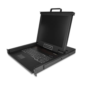 StarTech RKCONS1701 rackkonsol 43,2 cm (17") 1280 x 1024 px Stål 1U