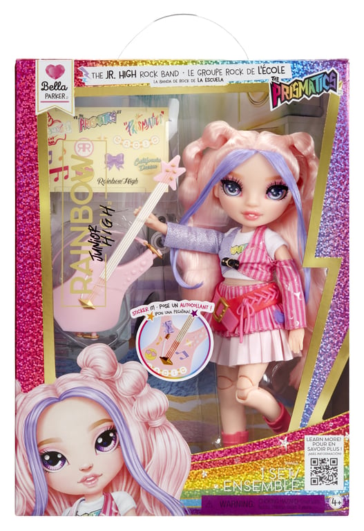 Rainbow High Jr High Rockband Fashion Dolls - Bella