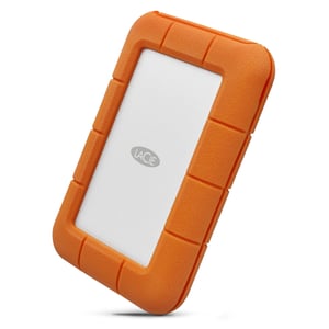LaCie Rugged USB-C externe Festplatte 5 TB USB Typ C 3.2 Gen 1 (3.1 Gen 1) Grau, Gelb