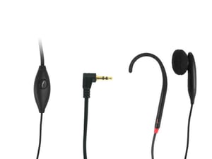 Geemarc Telecom CL Hook 5 Wired Over-Ear Headset, Black