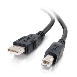 C2G 28101 kabel USB USB 2.0 1 m USB A USB B 0,48 Gbit/s Czarny