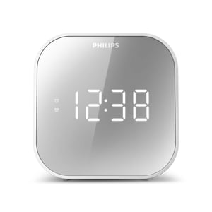 Philips TAR4406/12 väckarklocka Digital väckarklocka Vit