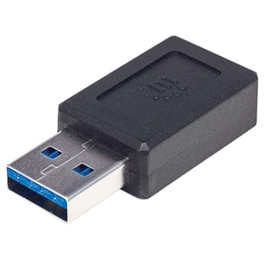 Manhattan 354714 USB-A-zu-USB-C-Kabeladapter, schwarz
