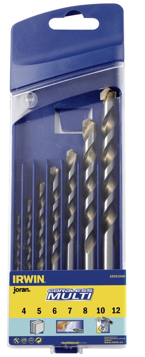 IRWIN 10501938 drill bit, 5-piece drill bit set
