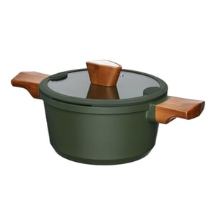 Resto Kitchenware 93701 garnek 2,6 l Okrągły Zielony