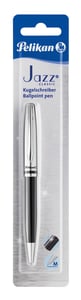 Pelikan Jazz Classic Black Push-Button Ballpoint Pen, Medium, 1 pc.