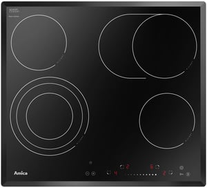 Amica PC6411FTS Kochfeld Schwarz Einbau Keramik 4 Kochzonen
