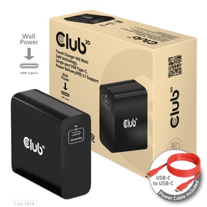 CLUB3D CAC-1914 Ladegerät für mobile Geräte, Baby-Video-Monitor, Barttrimmer, Digitalkamera, Digitalkamera, Gamecontroller, Kopfhörer, Headset, Mobiltelefon, Laptop, Powerbank, Smartphone, Smartwatch, Tablet, Universal, 