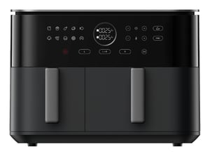 Xiaomi MAF-D1001 Doppelte 10-Liter-Heißluftfritteuse mit 2700 W, Standgerät, schwarz