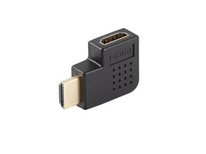 Lanberg AD-HDMI-06 HDMI-adapterkabel, typ A (standard), svart