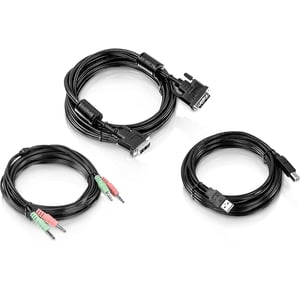 Trendnet TK-CD15 kabel KVM Czarny 4,5 m