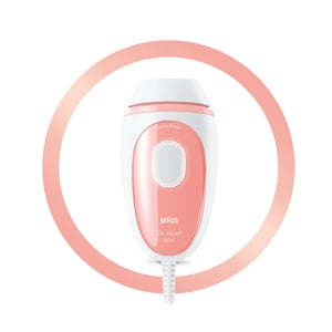 Braun Silk-expert Mini PL1000 IPL Intensywne światło impulsowe (IPL) Różowy, Biały