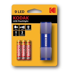 Kodak 9LED Blaue LED-Taschenlampe
