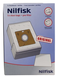Nilfisk 78602600 tillbehör/förbrukningsmaterial till dammsugare Dammsugarpåse Vakuumcylinder