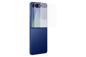 Samsung EF-UF766CTEGWW Schutzfolie für Display und Rückseite des Smartphones, entspiegelt, 2 Stück.