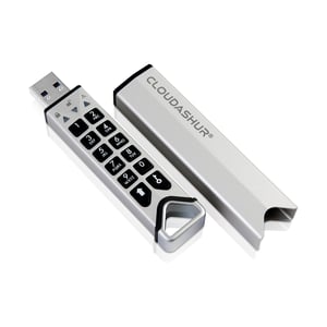iStorage CloudAshur USB-Stick 0 GB, USB Typ A 3.2 Gen 1 (3.1 Gen 1), silber
