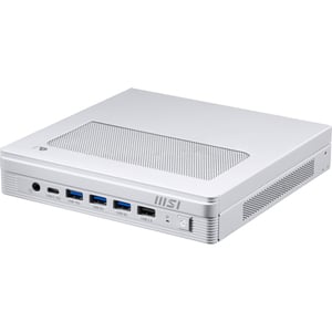 MSI PRO DP10 A14MG-007BEU komputer osobisty/workstation Intel® Pentium® Gold G7400 Wielkość PC 1.1L Komputer mini typu barebone Biały