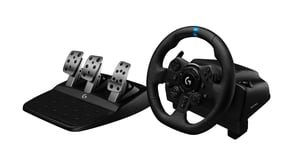 Logitech G G923 SE Black USB 2.0 Steering Wheel + Pedals + Joystick for PC, PlayStation 4, PlayStation 5