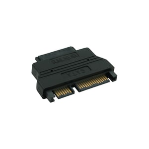 InLine 29611 przejściówka do kabli SATA female 22-pin (7+15) Slimline SATA Czarny