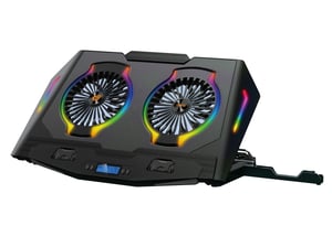 Conceptronic THYIA02B kylplatta för bärbar dator 43,2 cm (17") Svart
