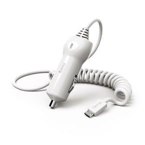 Hama 00183251 laddare för mobila enheter: smartphone, surfplatta, vit, automatisk tändare