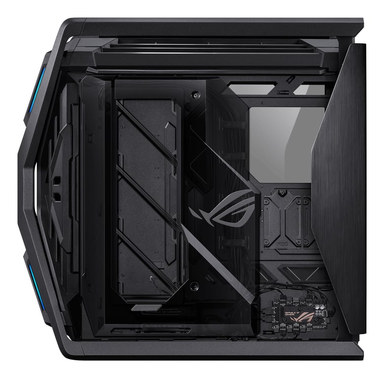 ASUS ROG Hyperion GR701 BTF Edition Tower Czarny, Przezroczysty