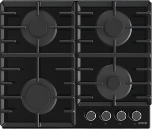 Gorenje GT642AB płyta kuchenna Czarny Wbudowany Gaz 4 stref(y)