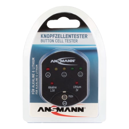 Ansmann 1900-0035 tester baterii Czarny