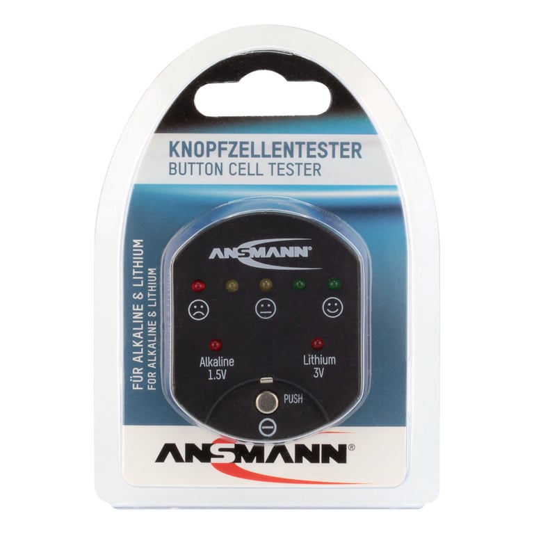 Ansmann 1900-0035 tester baterii Czarny
