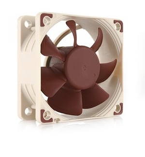Noctua NF-A6X25 PWM PC Cooling System 6 cm Fan, Brown, White