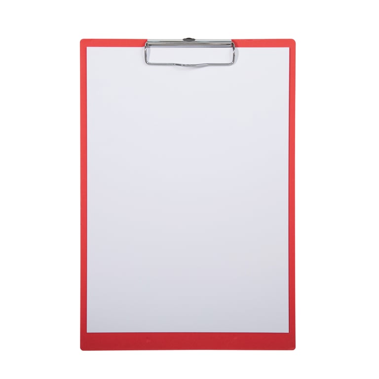 MAUL 2381825 podkładka Karton, Papier Czerwony