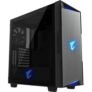 Gigabyte AORUS C300 GLASS Midi-Tower Schwarz
