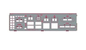 Supermicro MCP-260-00066-0B – Gehäuseteil für Rack-Computer, I/O-Blende